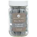 Sandalwood & Patchouli Simmering Fragrance Chips - Jar Containing 100 Melts for unisex